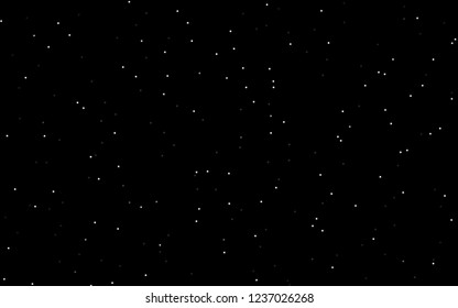 Dark Black vector texture with beautiful stars. Modern geometrical abstract illustration with stars. The template can be used as a background.