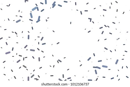 Dark Black vector texture with colored capsules. Capsules on blurred abstract background with gradient. The template can be used as a background.