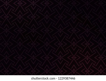 Dark Black vector texture with colored lines. Shining colored illustration with narrow lines. Smart design for your business advert.