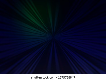 Dark Black vector texture with colored lines. Glitter abstract illustration with colored sticks. Best design for your ad, poster, banner.