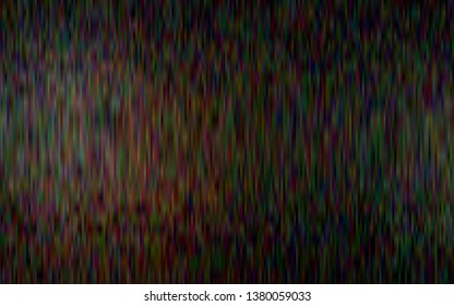 Dark Black vector texture with colored lines. Lines on blurred abstract background with gradient. Pattern for business booklets, leaflets.