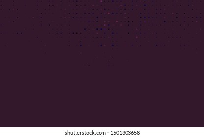 Dark Black vector texture with disks. Glitter abstract illustration with blurred drops of rain. Template for your brand book.