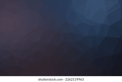 Tapa de mosaicos del triángulo del vector negro oscuro. Ilustración abstracta brillante con un diseño elegante. Plantilla completamente nueva para el diseño de su negocio.