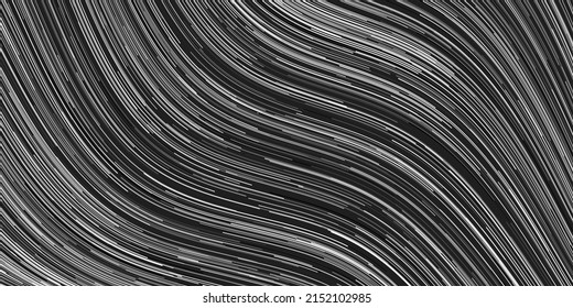 Curved black lines.ai Royalty Free Stock SVG Vector and Clip Art