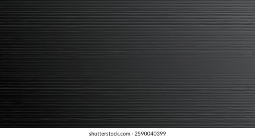 Dark black wooden plank. Floor, wall cladding. High detail vector texture background.