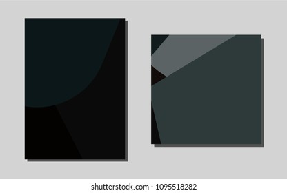 Dark Blackvector background for presentations. Blurred decorative design in abstract style with textbox. New design for a poster, banner of your website.