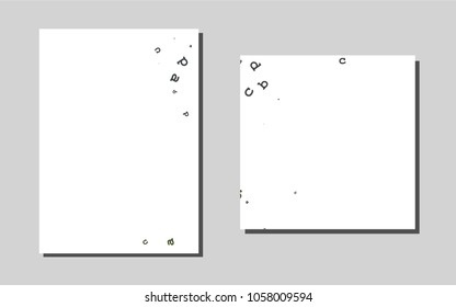 Dark Blackvector banner for websites. Booklet with textbox on colorful abstract background. New design for a poster, banner of your website.
