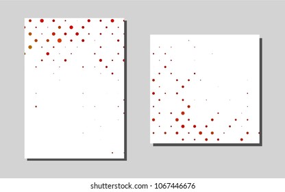 Dark Blackvector template for landing pages. Glitter abstract design concept with text box. Completely new template for your brand book.