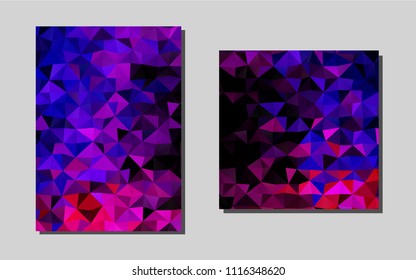 Dark Blackvector template for landing pages. Blurred decorative design in abstract style with textbox. New design for a poster, banner of your website.