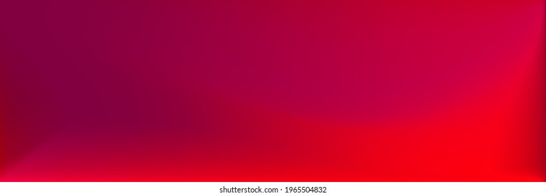 Dark Blood Red Smooth Surface Illustration. Vivid Vibrant Neon Trendy Background. Rose Color Blank Wavy Gradient Mesh. Vivid Vibrant Wavy Gradient Mesh. Bright Bright Modern Design Backdrop.