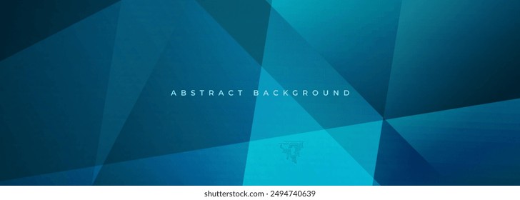 Fondo moderno abstracto azul oscuro 3d con Formas geométricas. Diseño de concepto de tecnología futurista para Anuncio, telón de fondo, Fondo de pantalla, cubierta, fondo de presentación. Ilustración vectorial