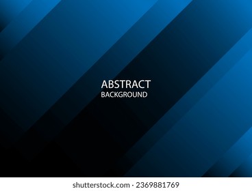 Dark blue 3D technology geometric background with shining spoon overlay and vector layers for presentation design. Modern vector for business, company, institution, party, festival, seminar, education