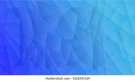 DARK BLUE 3d vector abstract textured polygonal background