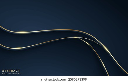 Dark blue abstract background design