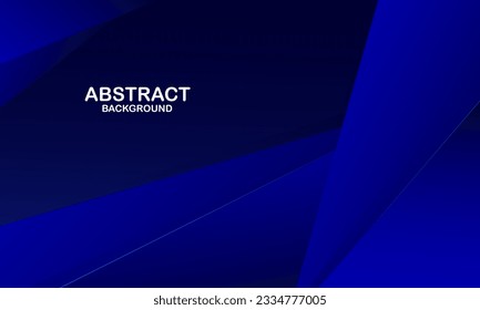 Dark blue abstract background. Dynamic shapes composition. Eps10 vector