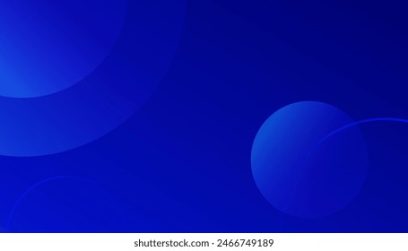 Dark blue abstract background. Dynamic shapes composition.  Used to decorate advertisements, publications, Eps10 vector