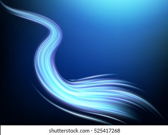 Dark blue abstract background. EPS 10 vector file included