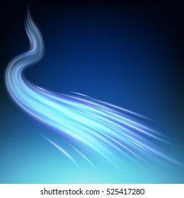 Dark blue abstract background. EPS 10 vector file included