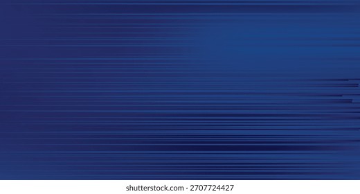 Um fundo abstrato azul escuro com numerosas listras e linhas horizontais, criando um efeito dinâmico e desfocado, sugerindo velocidade ou dados digitais.