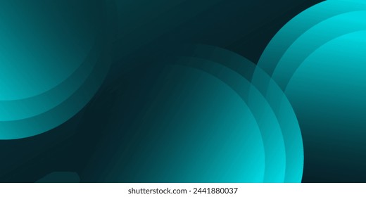 Dark blue abstract background with glowing curve. Shiny blue gradient geometric element. Dynamic curved lines graphic. Modern futuristic technology concept. EPS10