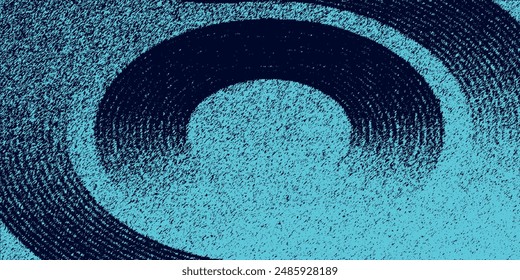 Dark blue abstract background with glowing arrow lines. Modern shiny blue geometric lines design. Technology futuristic concept. Horizontal banner