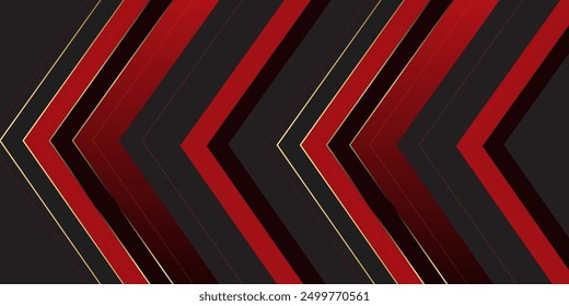 Fondo abstracto azul oscuro con líneas de flecha brillantes. Diseño moderno de líneas geométricas azules brillantes. Concepto futurista de la Tecnología