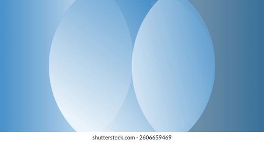 Dark blue abstract background with glowing curve. Shiny blue gradient geometric element. Dynamic curved lines graphic. Modern futuristic technology concept. EPS10