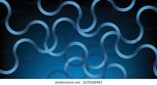 Dark blue abstract background with glowing geometric lines and shiny blue diagonals. Perfect for futuristic technology designs. modern vector