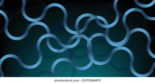 Fundo abstrato azul escuro com linhas geométricas brilhantes e diagonais azuis brilhantes. Perfeito para projetos de tecnologia futurista. vetor moderno