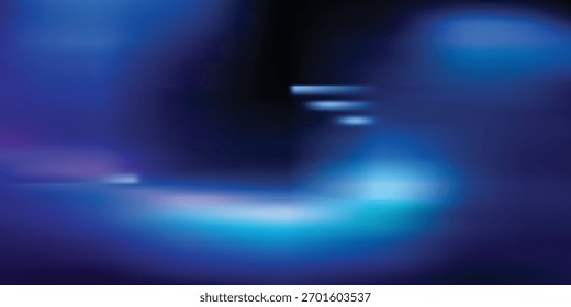 Un fondo abstracto azul oscuro con rayas de luz brillante y desenfoque suave, creando un efecto visual futurista y energético de velocidad y movimiento.