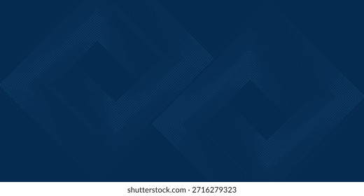 Fondo Abstractas azul oscuro con líneas de flecha brillante para la Tecnología, con un concepto futurista con diseño moderno de líneas geométricas azules brillantes, ideal para Anuncios, cubiertas, eps 10.Vector