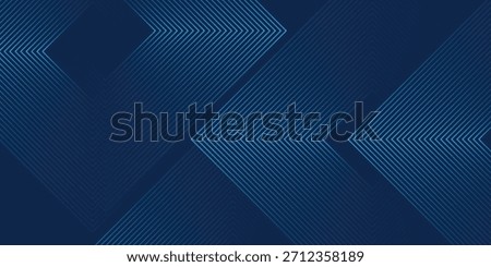 Dark Blue Abstract Background with Glowing Arrow Lines for Technology, Featuring a Futuristic Concept with Modern Shiny Blue Geometric Lines 