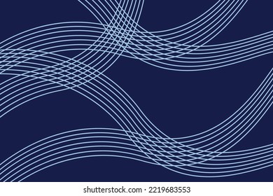 dark blue abstract background with blue lines