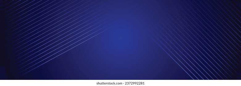 Dark blue abstract background with  lines. 