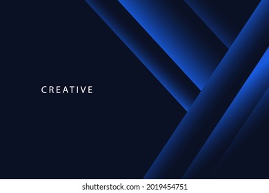 Fondo abstracto azul oscuro. Negocio de concepto corporativo azul moderno. Diseño para sus ideas, broche, banner, presentación, afiches. Ilustración vectorial Eps10.