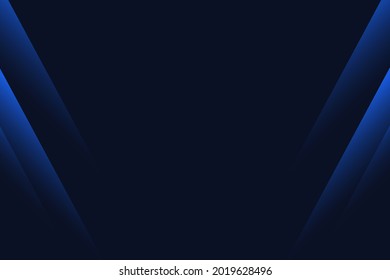 Dark blue abstract background. Modern blue corporate concept business. Design for your ideas, brocure, banner, presentation, Posters. Eps10 vector illustration.