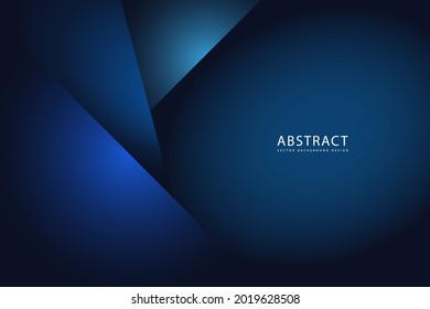 Dark blue abstract background. Modern blue corporate concept business. Design for your ideas, brocure, banner, presentation, Posters. Eps10 vector illustration.