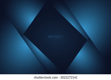 Dark blue abstract background. Modern blue corporate concept business. Design for your ideas, brocure, banner, presentation, Posters. Eps10 vector illustration.