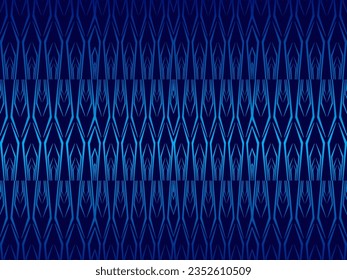Dark blue abstract background with modern corporate concept. Vector horizontal template for digital lux business banner, contemporary formal invitation, luxury voucher, prestigious gift certificate.