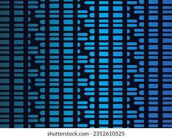 Dark blue abstract background with modern corporate concept. Vector horizontal template for digital lux business banner, contemporary formal invitation, luxury voucher, prestigious gift certificate.
