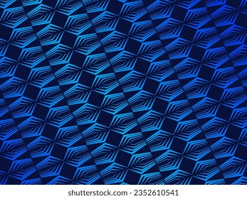 Fondo abstracto azul oscuro con concepto corporativo moderno. Plantilla horizontal vectorial para banner digital lux business, invitación formal contemporánea, cupón de lujo, prestigioso certificado de regalo.