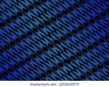 Dark blue abstract background with modern corporate concept. Vector horizontal template for digital lux business banner, contemporary formal invitation, luxury voucher, prestigious gift certificate.