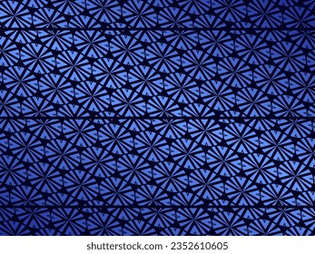Dark blue abstract background with modern corporate concept. Vector horizontal template for digital lux business banner, contemporary formal invitation, luxury voucher, prestigious gift certificate.