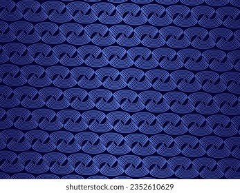 Dark blue abstract background with modern corporate concept. Vector horizontal template for digital lux business banner, contemporary formal invitation, luxury voucher, prestigious gift certificate.