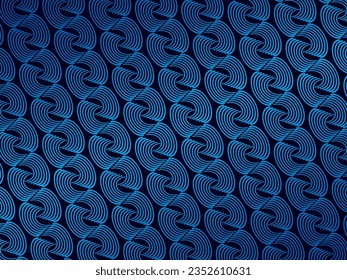 Dark blue abstract background with modern corporate concept. Vector horizontal template for digital lux business banner, contemporary formal invitation, luxury voucher, prestigious gift certificate.