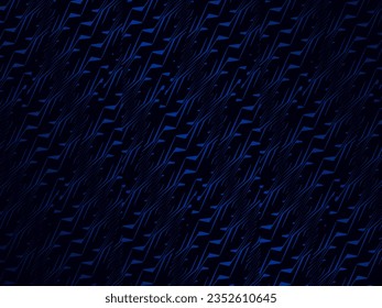 Dark blue abstract background with modern corporate concept. Vector horizontal template for digital lux business banner, contemporary formal invitation, luxury voucher, prestigious gift certificate.