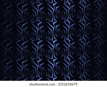 Dark blue abstract background with modern corporate concept. Vector horizontal template for digital lux business banner, contemporary formal invitation, luxury voucher, prestigious gift certificate.