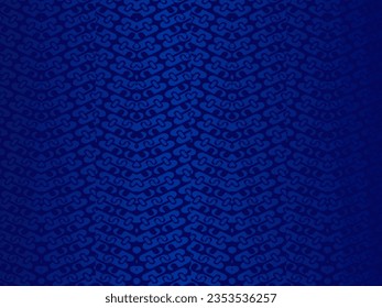 Dark blue abstract background with modern corporate concept. Vector horizontal template for digital lux business banner, contemporary formal invitation, luxury voucher, prestigious gift certificate.