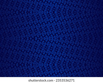 Dark blue abstract background with modern corporate concept. Vector horizontal template for digital lux business banner, contemporary formal invitation, luxury voucher, prestigious gift certificate.