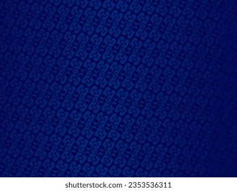 Dark blue abstract background with modern corporate concept. Vector horizontal template for digital lux business banner, contemporary formal invitation, luxury voucher, prestigious gift certificate.